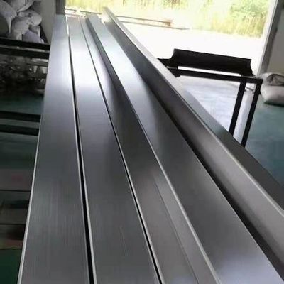 180 Grit Dipoles Stainless Steel Sikat Pipa Persegi Panjang Selesai 1.5mm